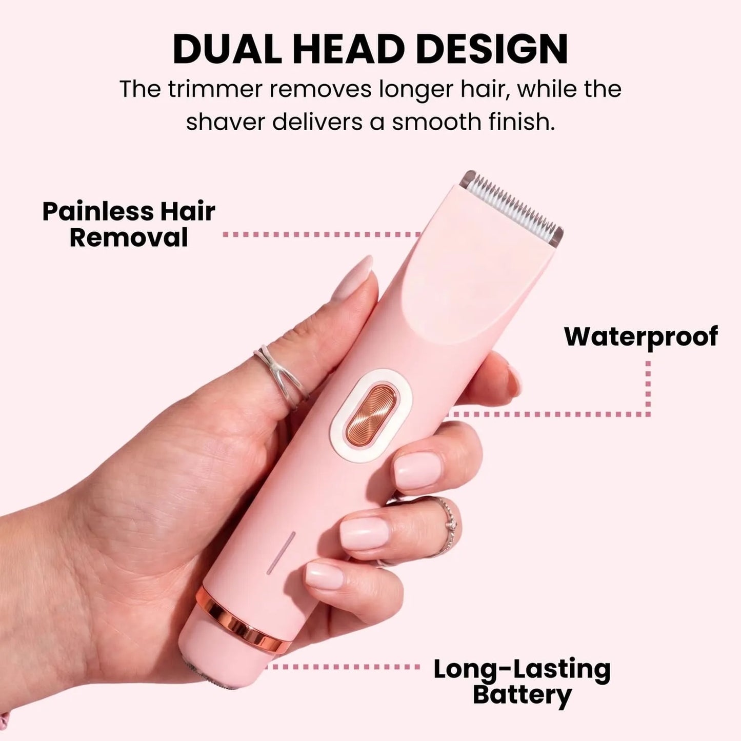Shavea™ 2‑in‑1 Bikini & Body Trimmer
