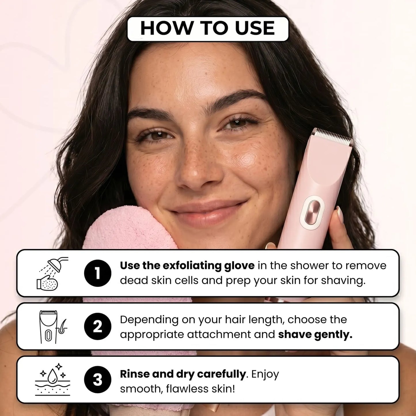 Shavea™ 2‑in‑1 Bikini & Body Trimmer