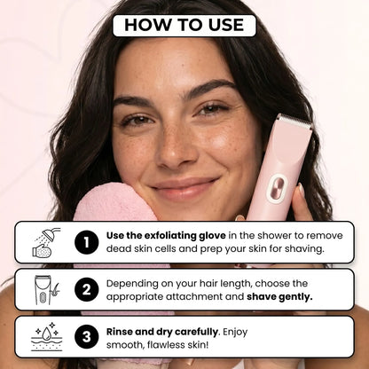 Shavea™ 2‑in‑1 Bikini & Body Trimmer