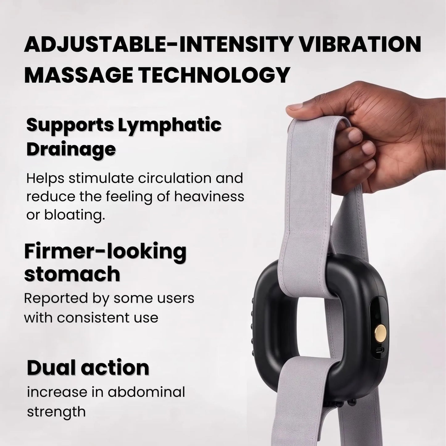 Jewsione™ Hands-Free Vibration Massage Belt