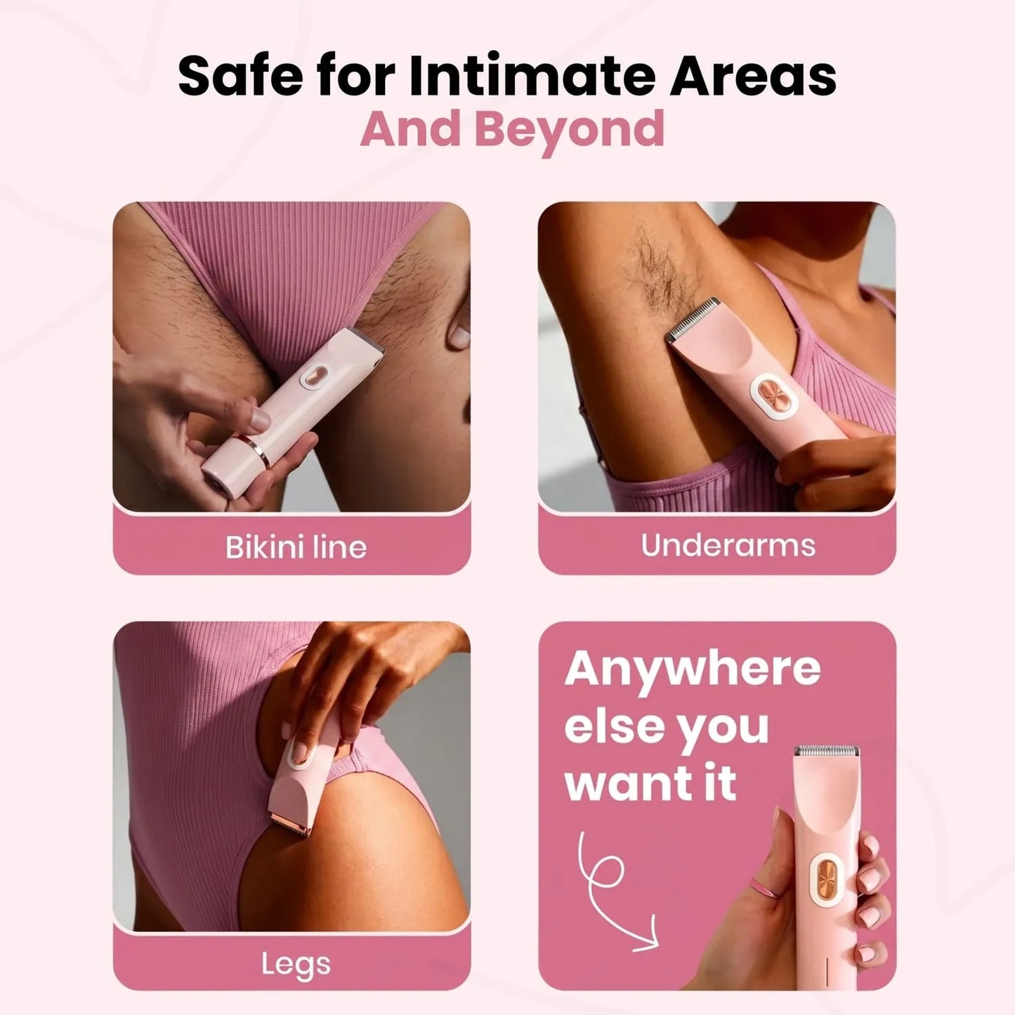 Shavea™ 2‑in‑1 Bikini & Body Trimmer